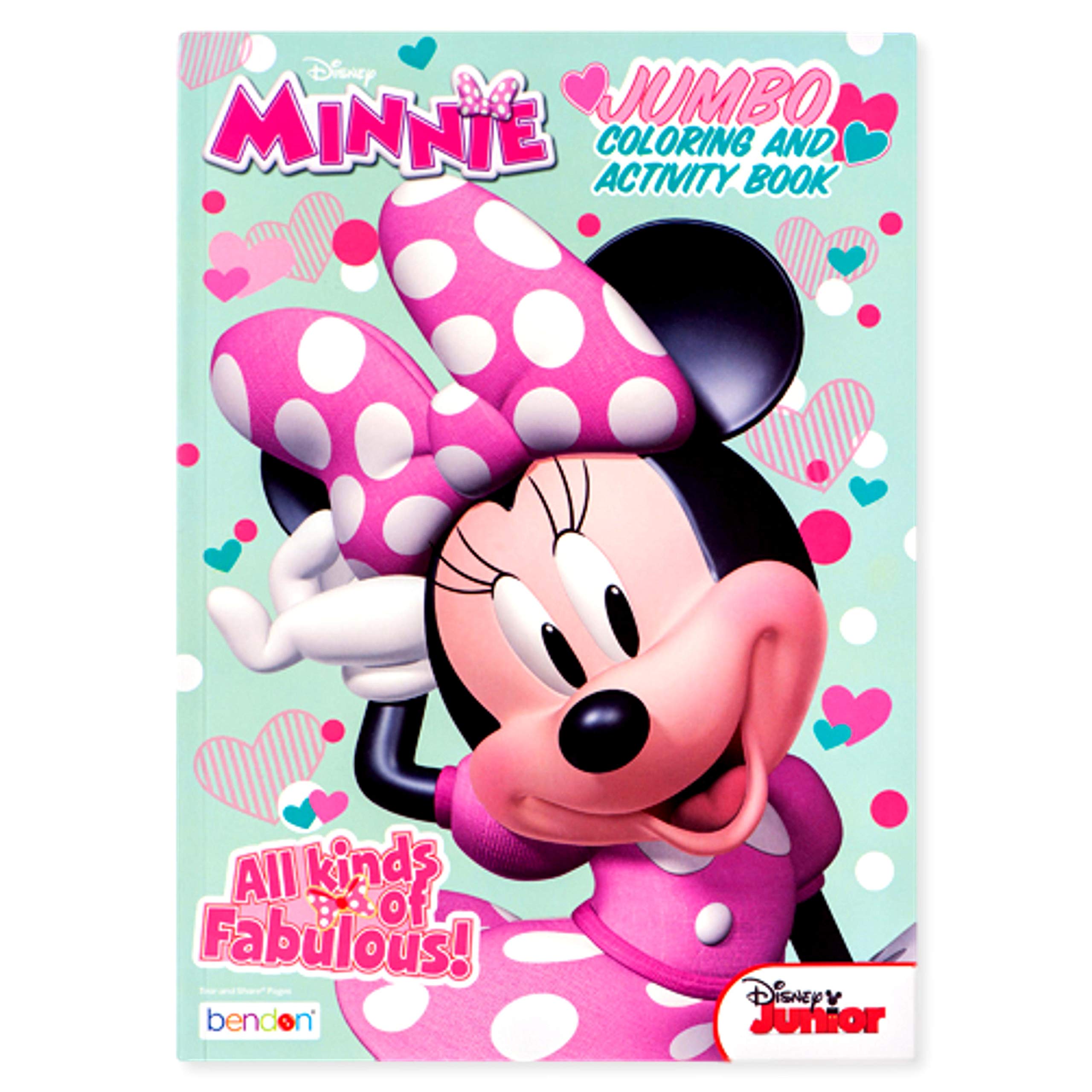 Amazon.com: Minnie Jumbo Coloring and Activity Book Character
